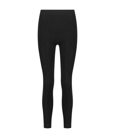 100 Denier Legging Cosy, Zwart