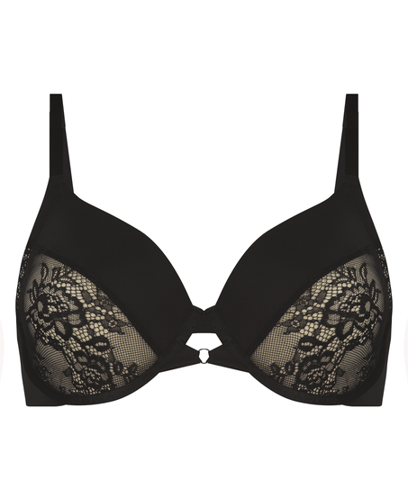 Soutien-gorge à armatures non-préformé Lea, Noir