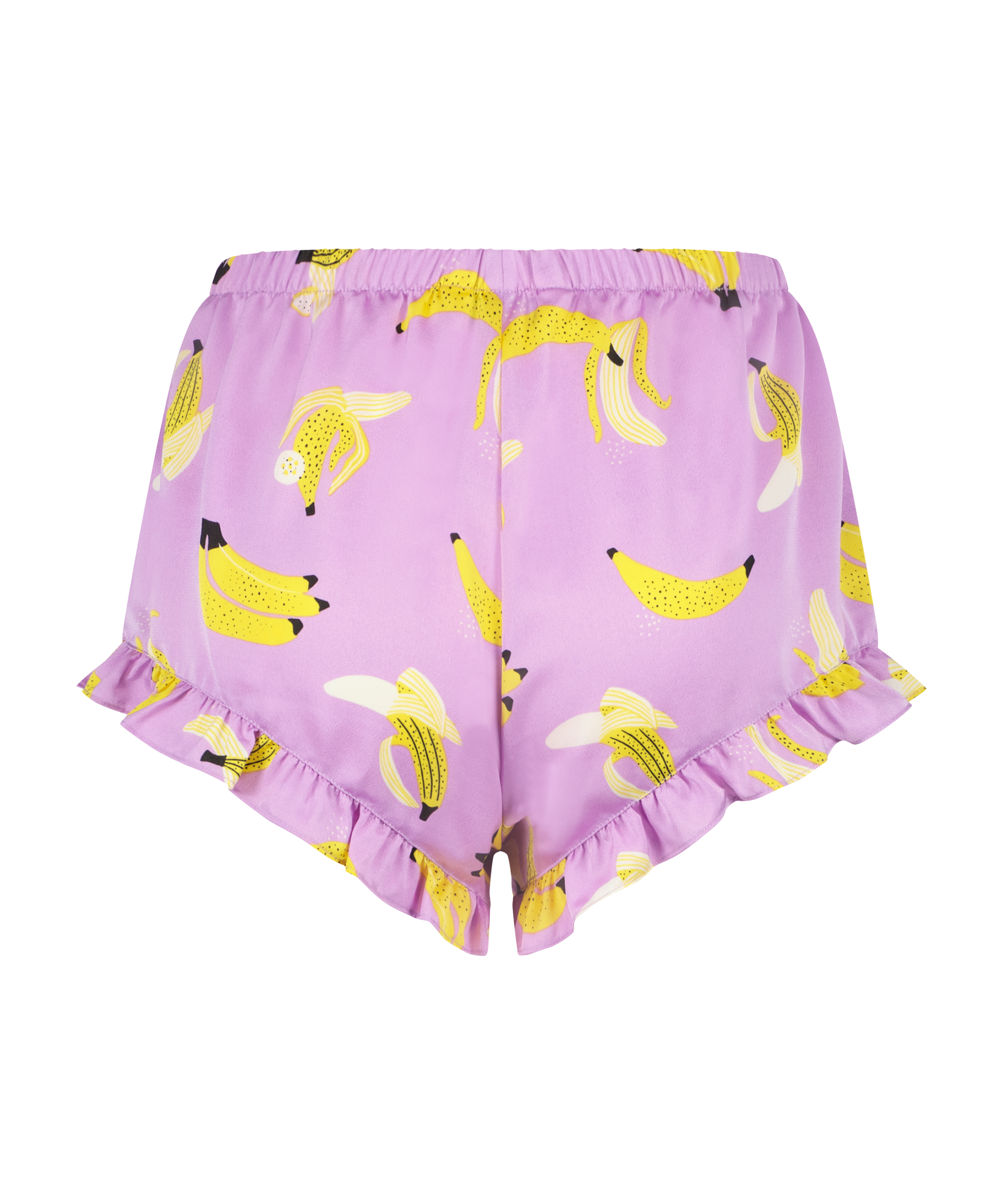 Satin Shorts, Pourpre, main