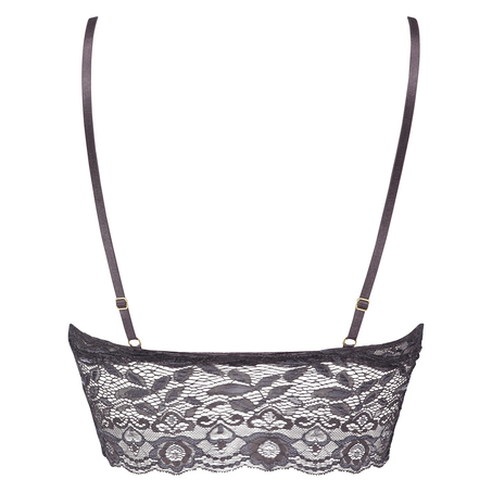 Bralette longline Fancy, Grijs