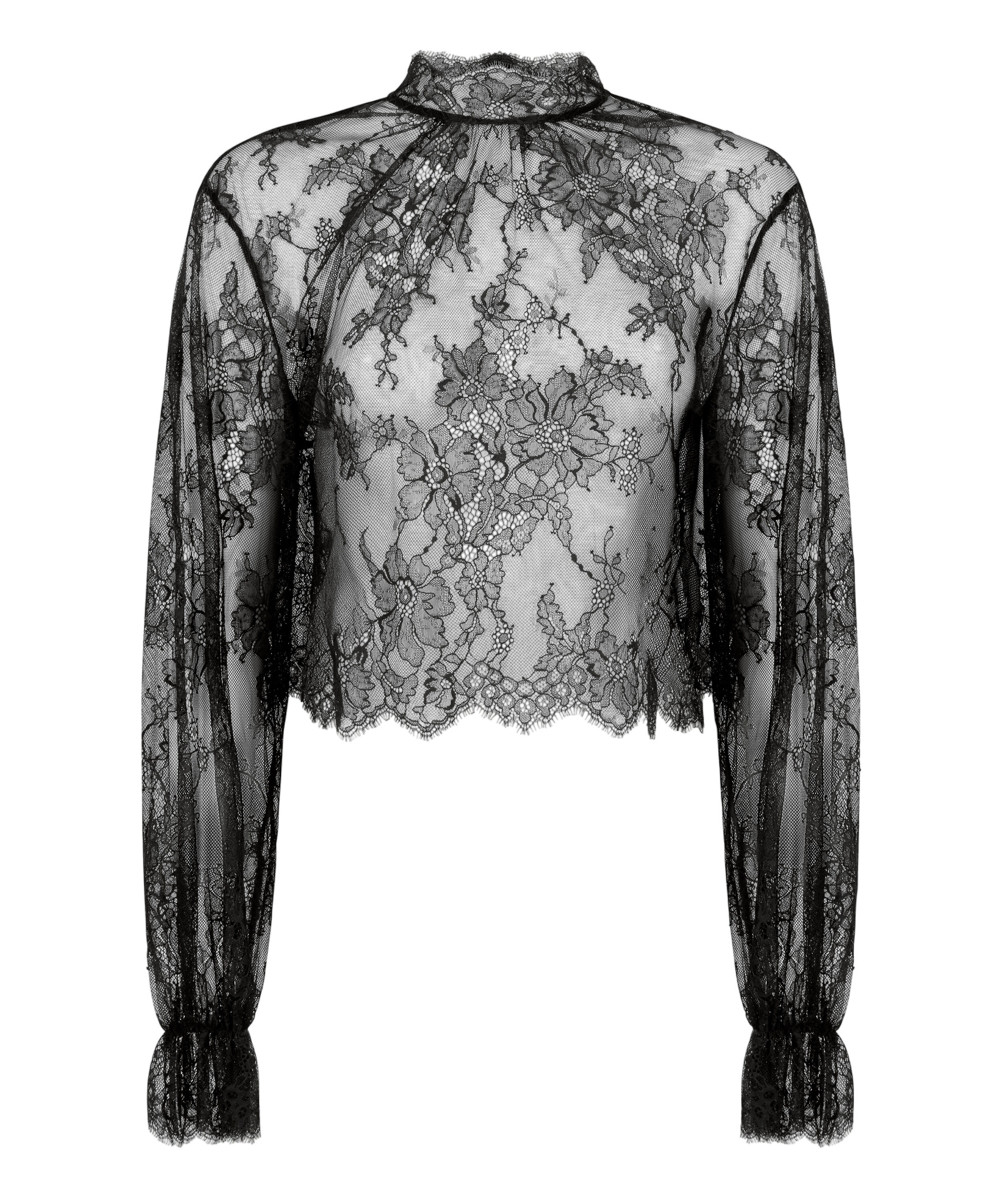 Haut de pyjama Cecilia, Noir