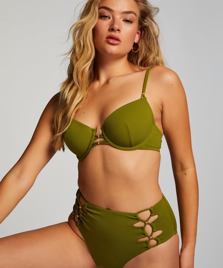 Slip de Bikini Rio Holbox, Vert