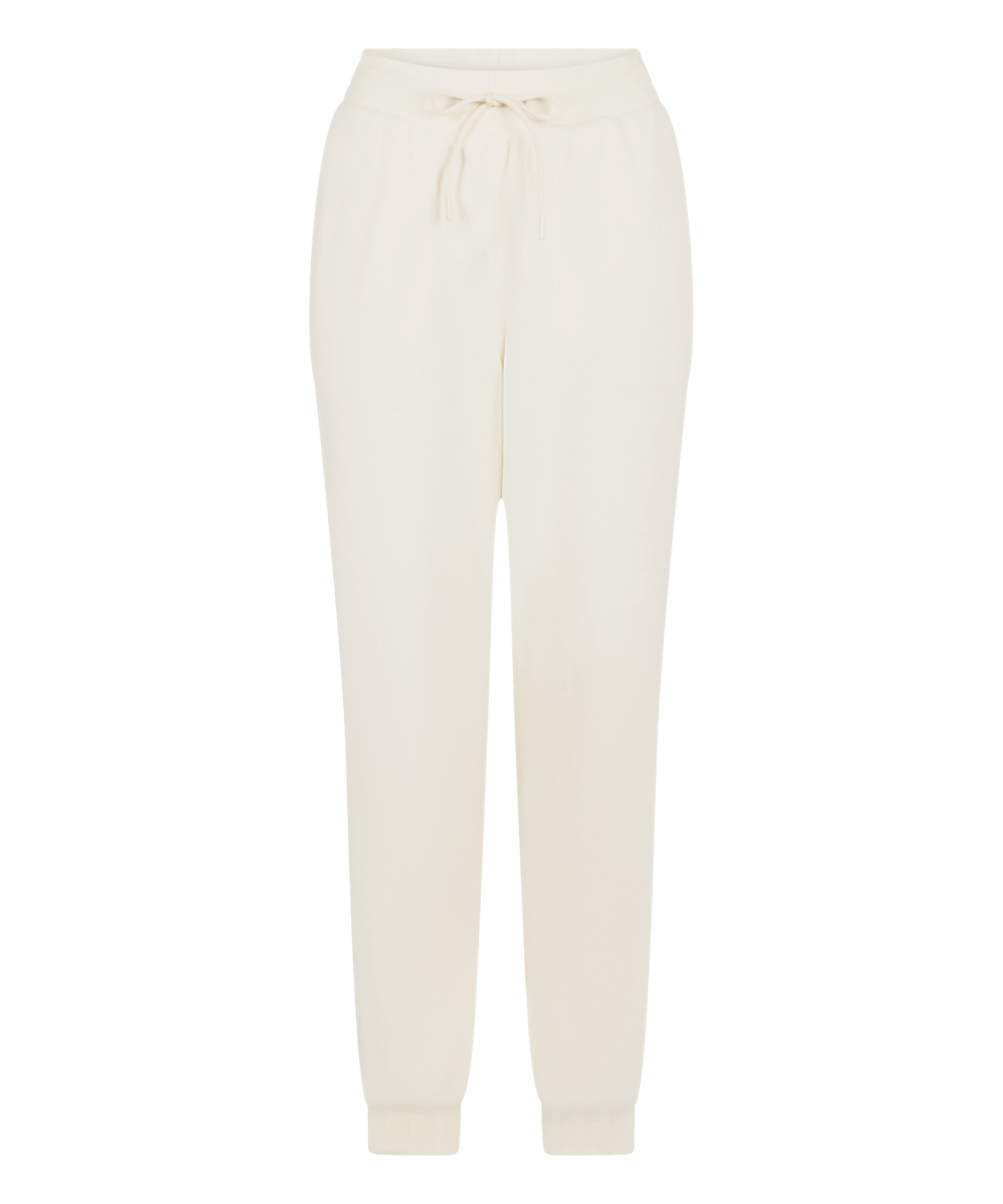 Jogger en polaire sportive, Blanc