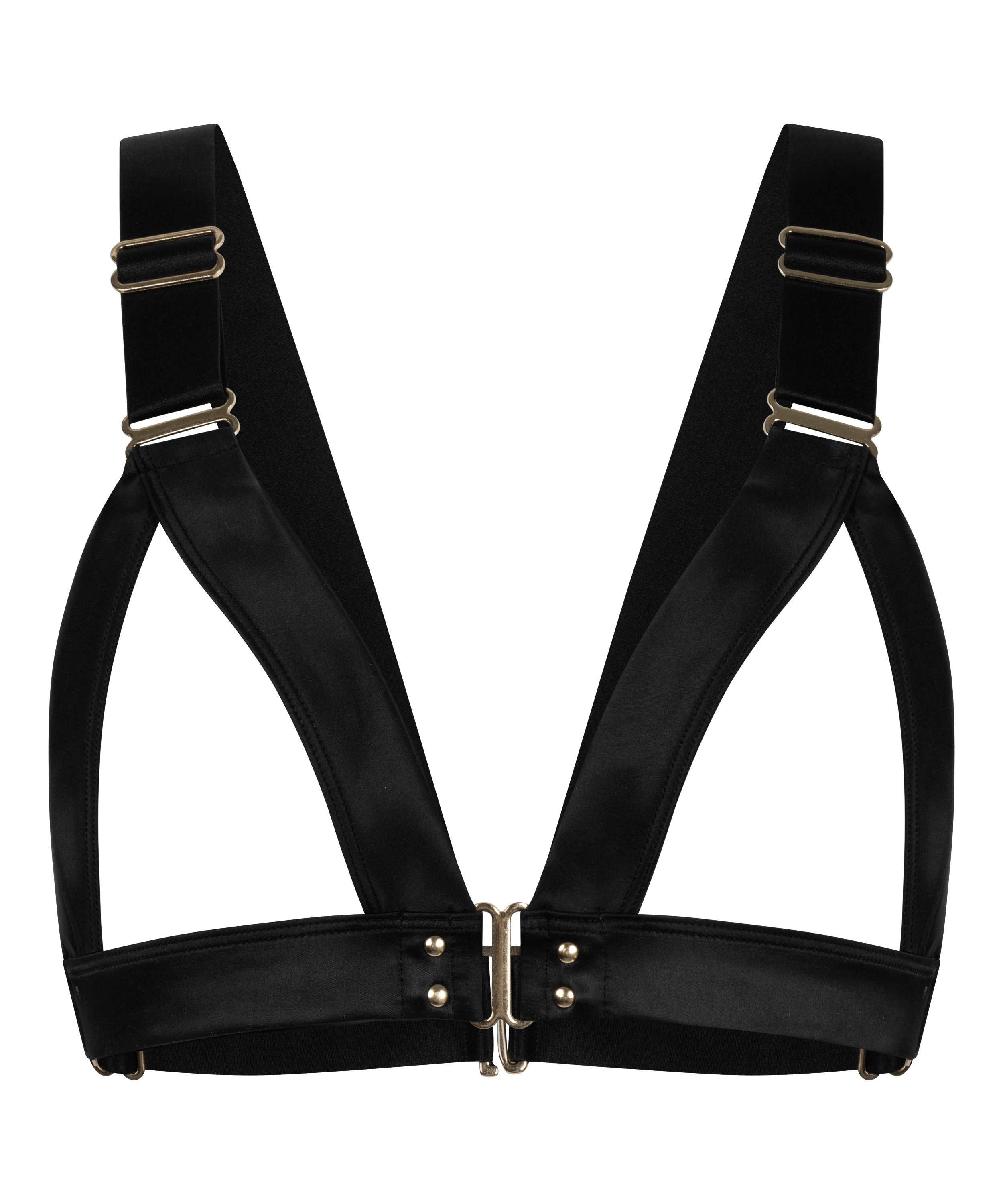 Open bralette Colette, Zwart, main