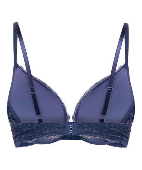 Voorgevormde push-up beugel bh Marine, Blauw