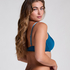 Soutien-gorge &agrave; armatures pr&eacute;form&eacute; Plunge, Bleu