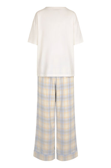 Hunkemöller Pyjamaset Check Blauw, foto 2