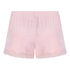 Short Velours Kant, Roze