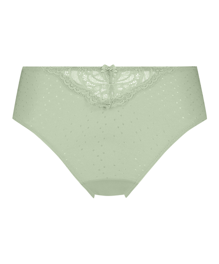 Slip taille haute Sophie, Vert