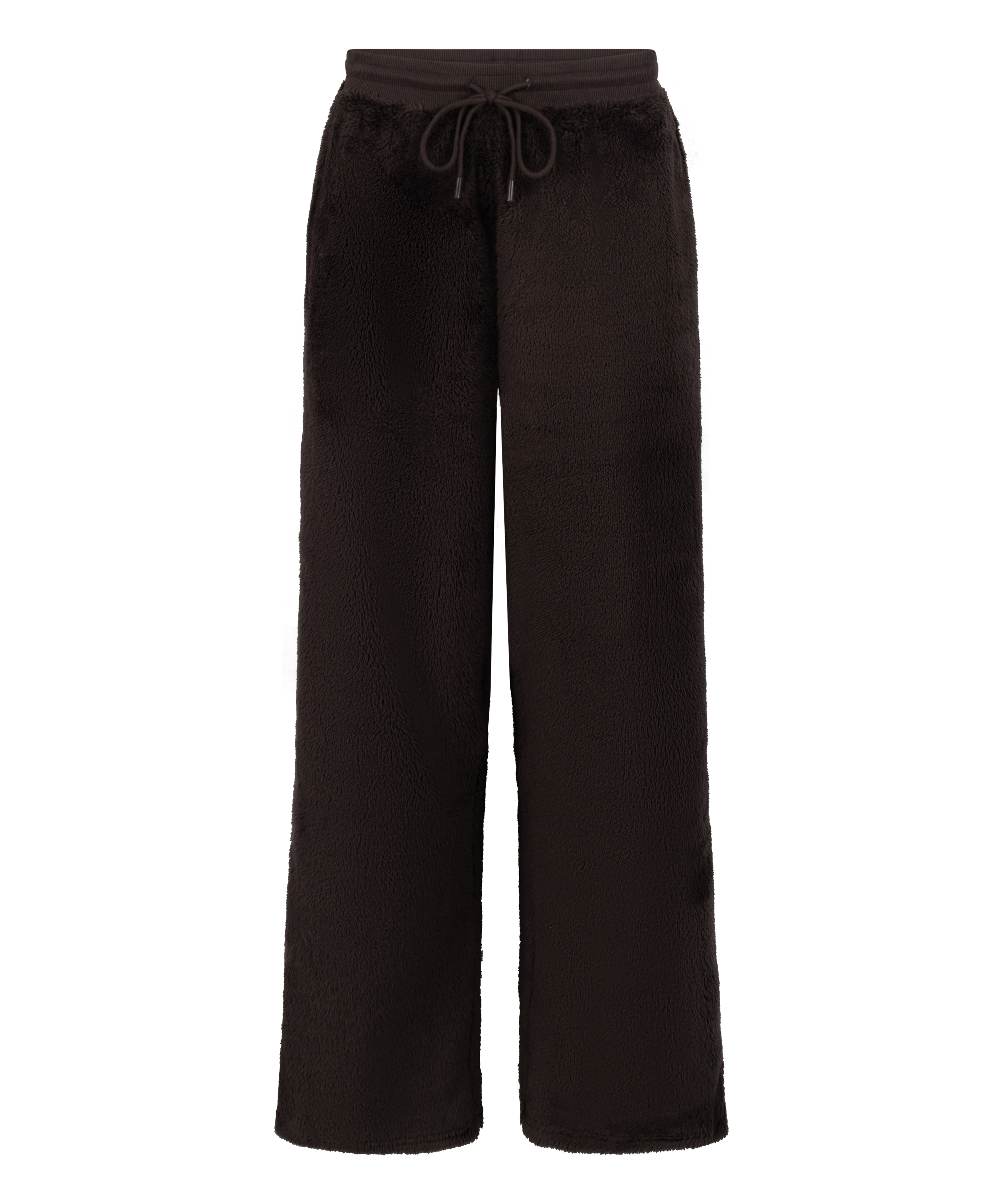 Broek Fluffy Fleece, Bruin, main