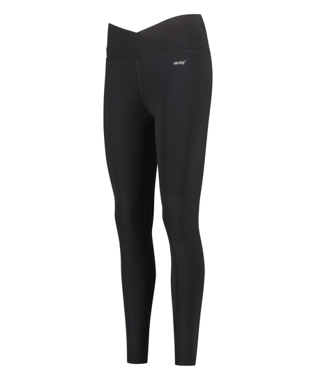 HKMX sportlegging met hoge taille, Zwart