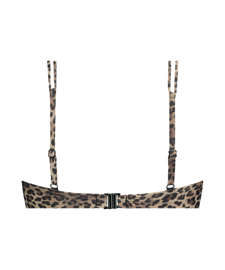 Push-up bikinitop Cannes, Bruin