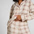 Polar fleece pyjamaset, Wit
