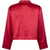 Jacket lange mouwen Satijn, Rood