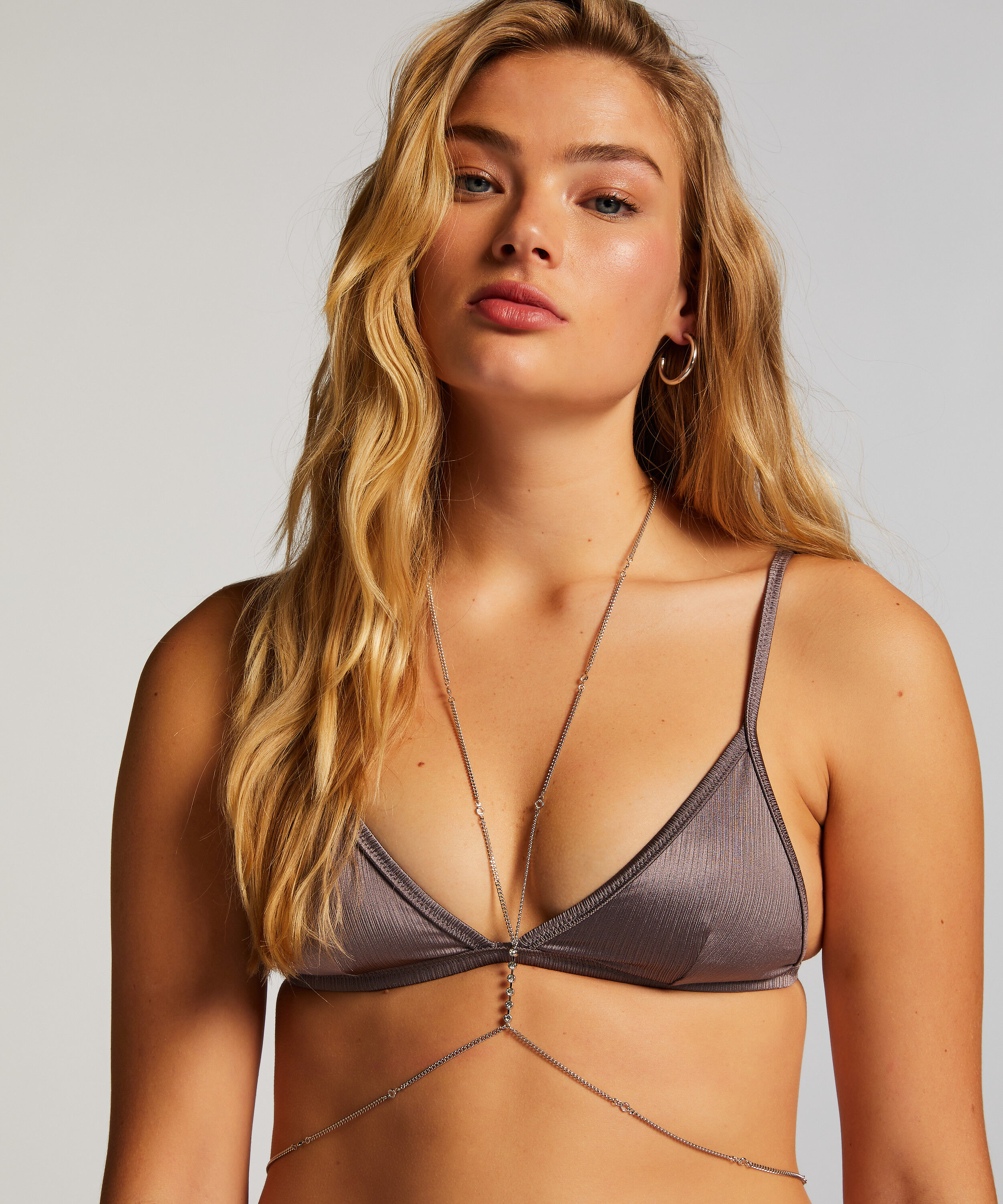 Body chain harnas, Grijs