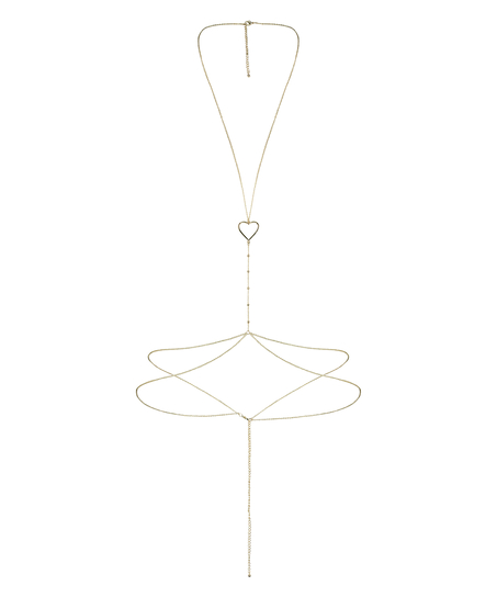 Body chain harnas, Geel