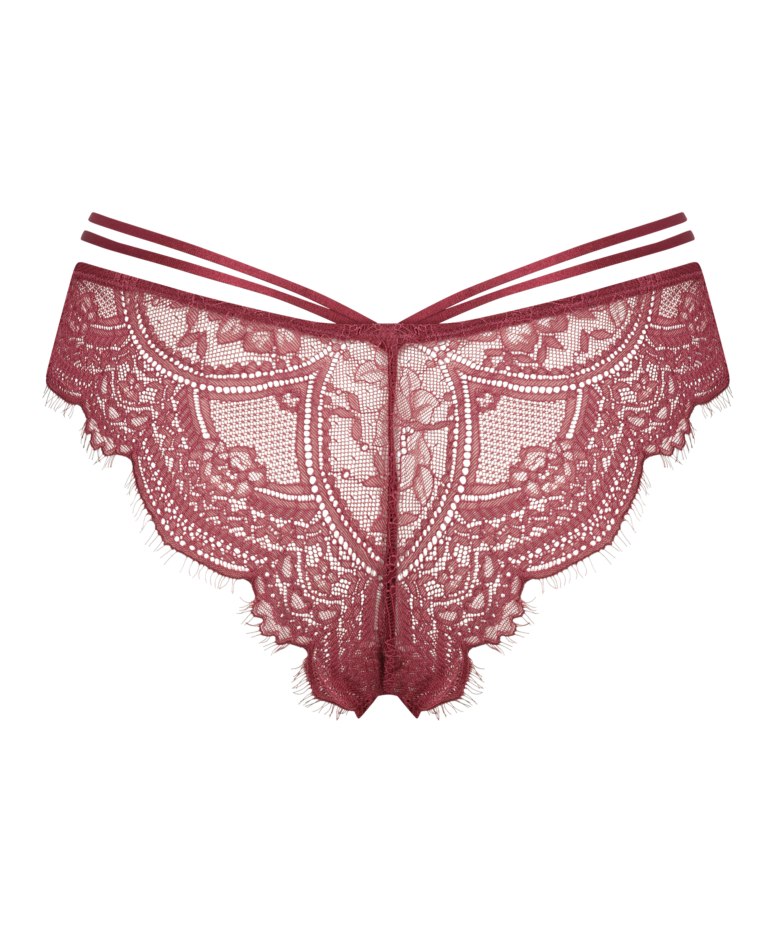 Hoog uitgesneden brazilian Sian, Rood, main