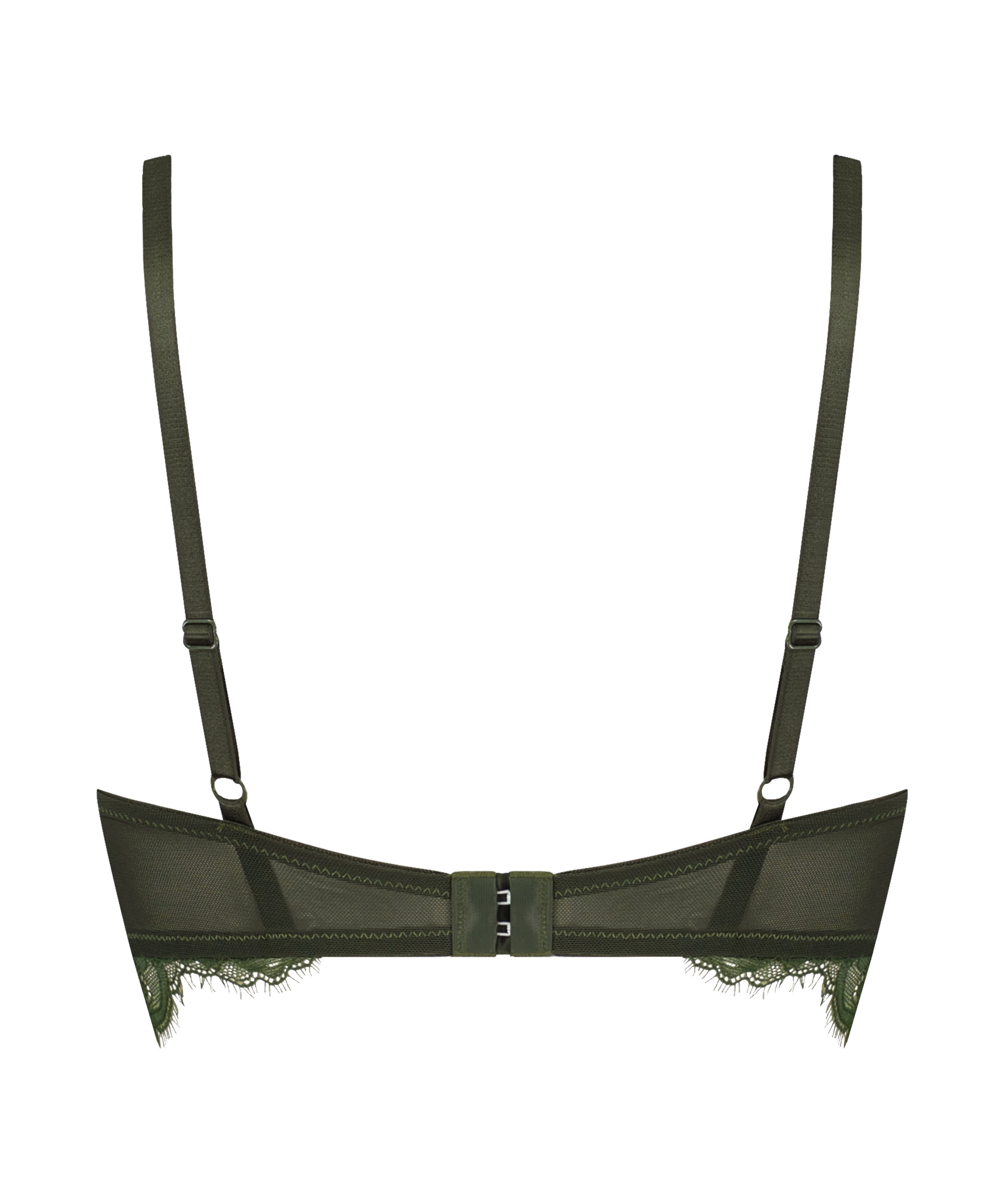 Voorgevormde longline beugel bh Saffron, Groen, main