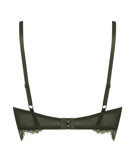 Voorgevormde longline beugel bh Saffron, Groen