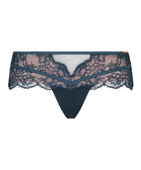 Boxer string Margaret Lucy Hale, Bleu