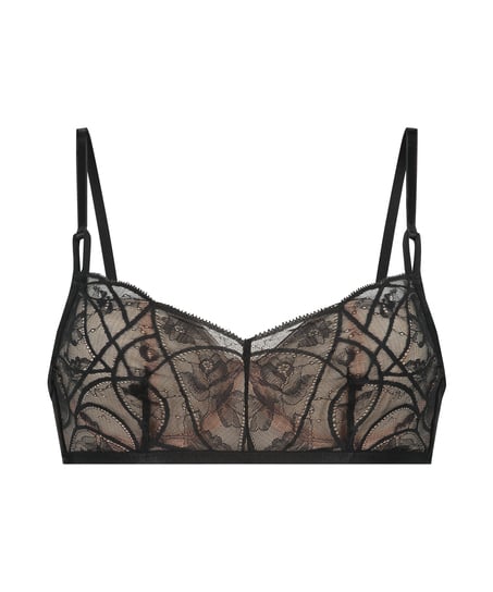 Soutien-gorge à armatures non préformé Luna, Noir