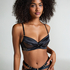 Soutien-gorge &agrave; armatures non-pr&eacute;form&eacute; Colette, Noir