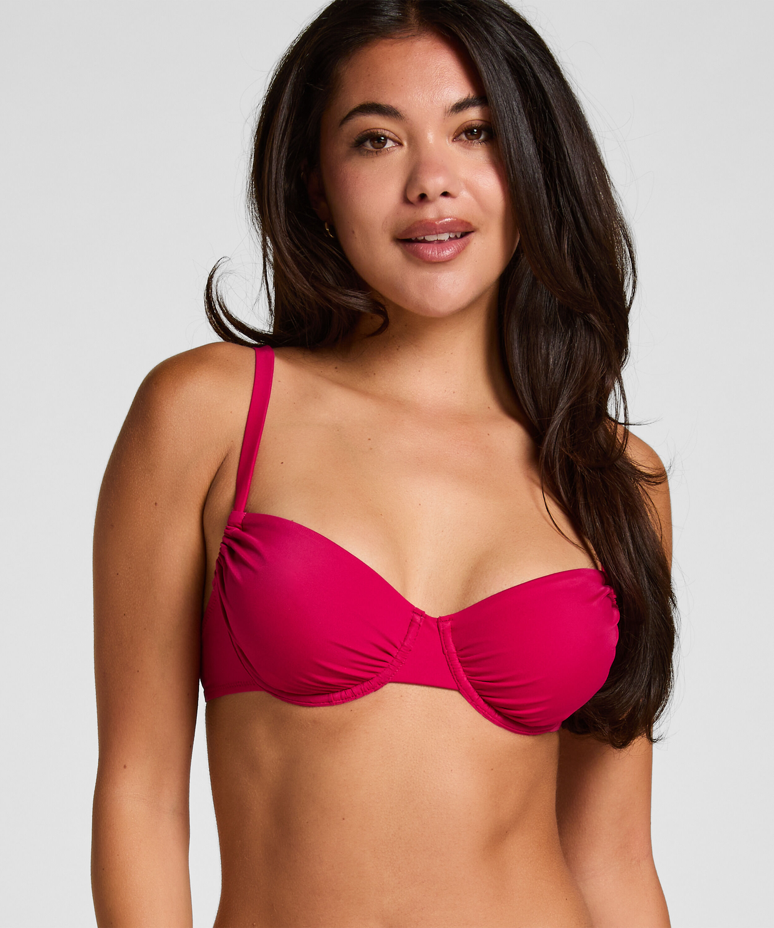Voorgevormde Beugel Bikinitop Bardolino, Roze Voorgevormde Beugel Bikinitop Bardolino, Roze