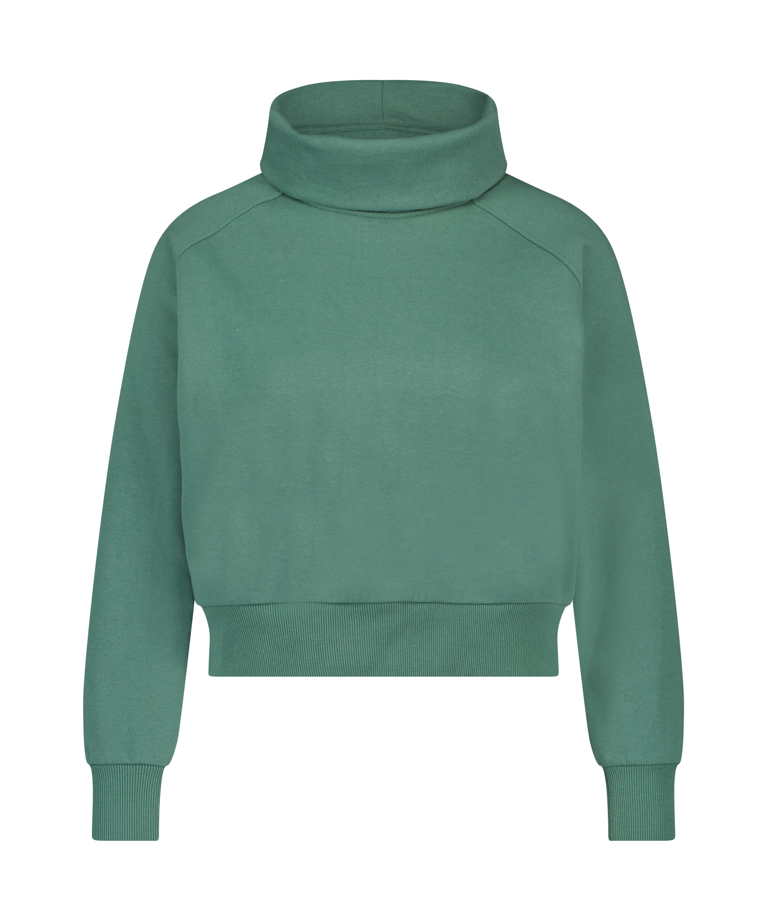 Sweater Funnel Neck, Groen, main