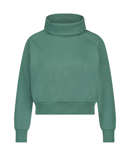 Sweater Funnel Neck, Groen