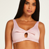 Bikini croptop Seychelles, Roze