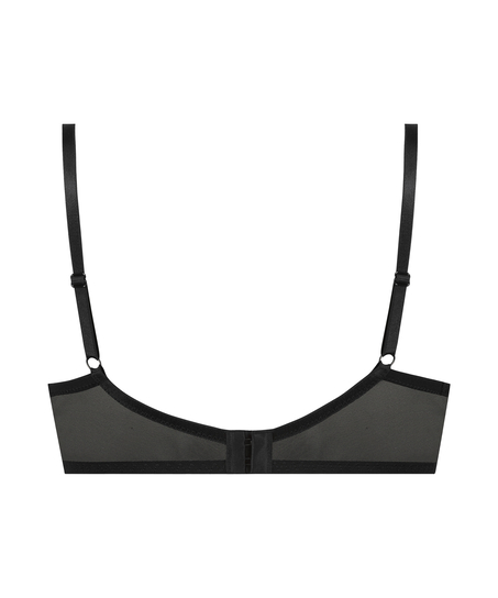 Niet-voorgevormde beugel bh Liberty, Zwart