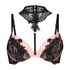 Soutien-gorge push-up rembourré à armatures Dawn Rebecca Mir, Rose
