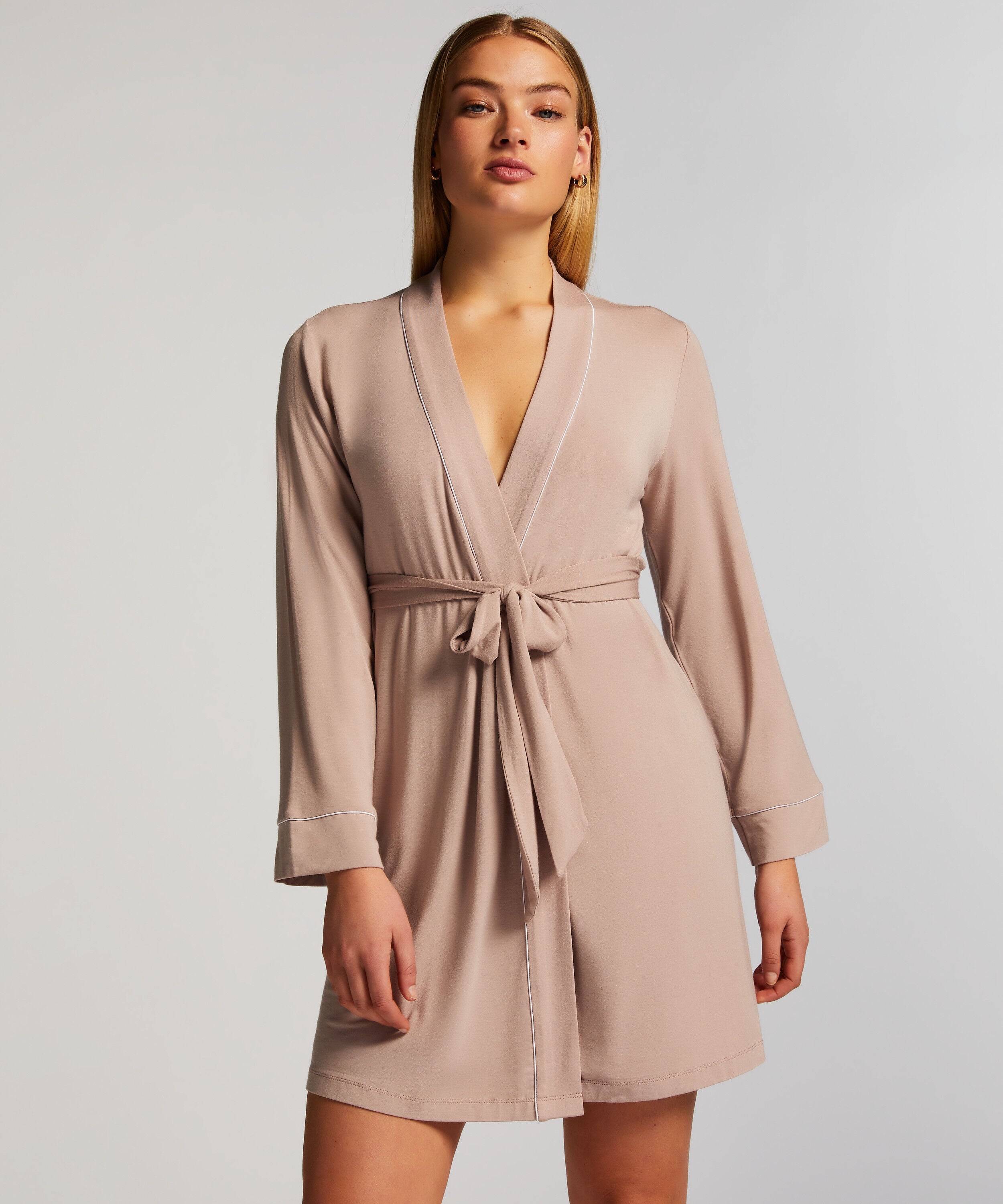 Badjas Jersey Essentials, Beige