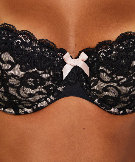 Soutien-gorge &agrave; armatures pr&eacute;form&eacute; Jane, Noir