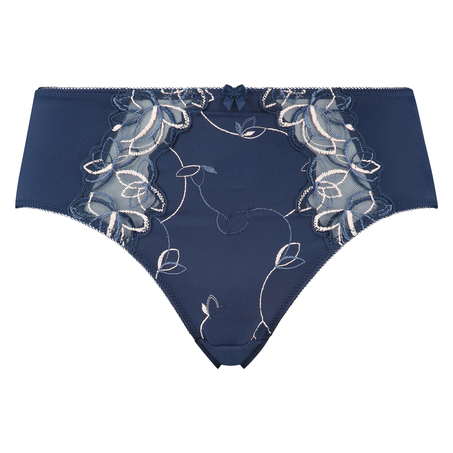 Hoge slip Diva, Blauw