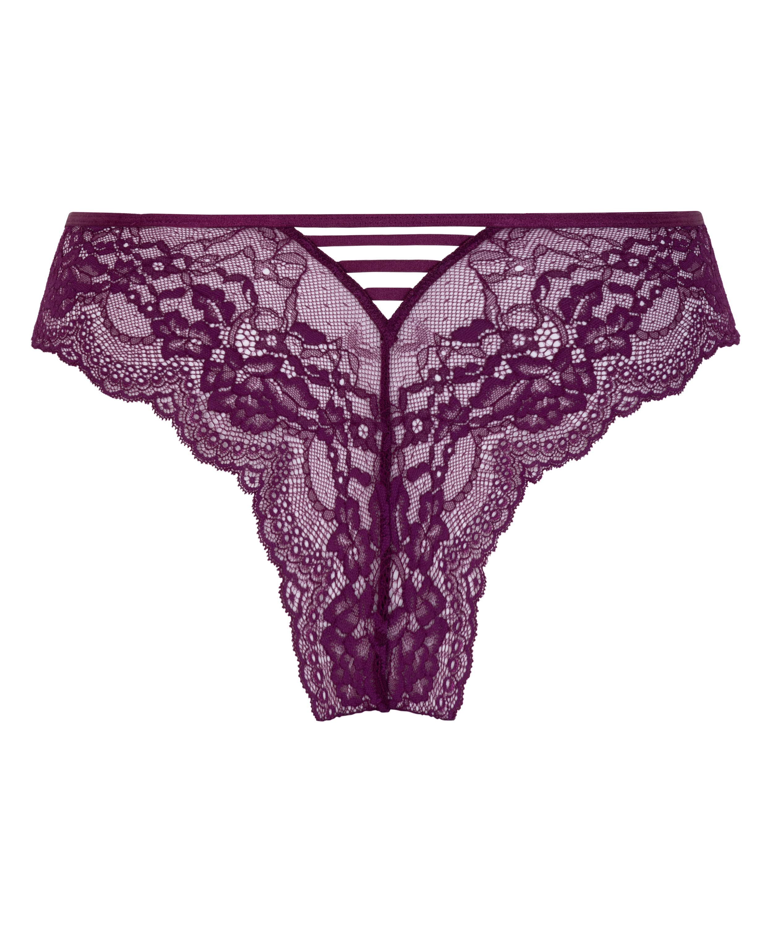 Slip brésilien Belle, Pourpre, main