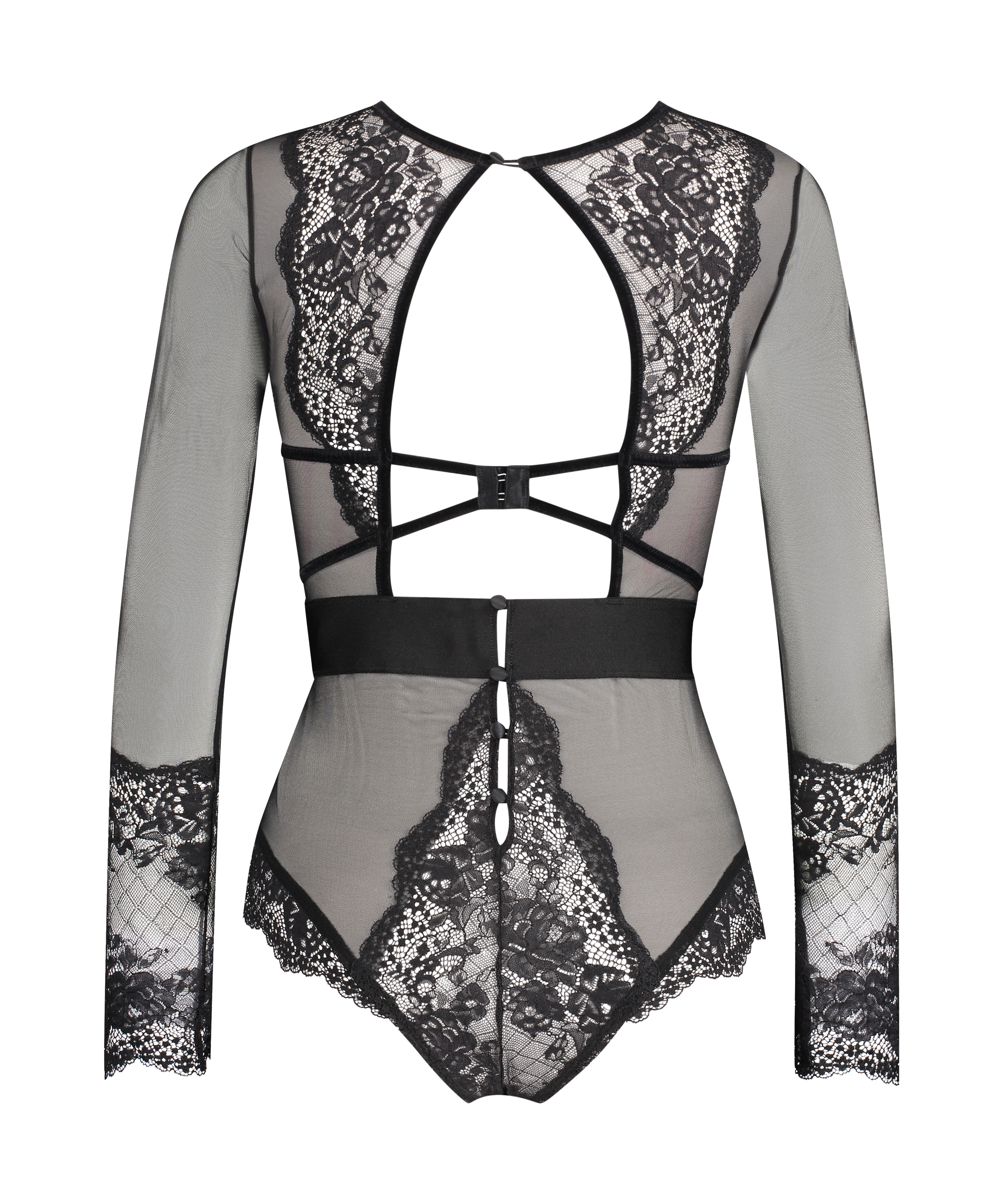 Body underwired Priscilla Rebecca Mir, Zwart, main