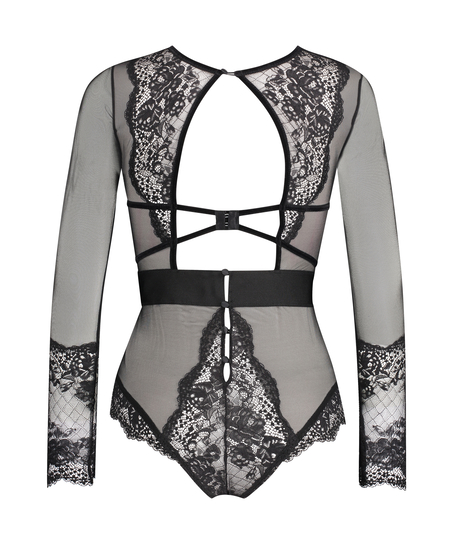 Body underwired Priscilla Rebecca Mir, Zwart