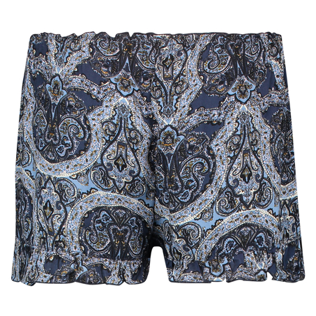 Pyjama short Woven, Blauw