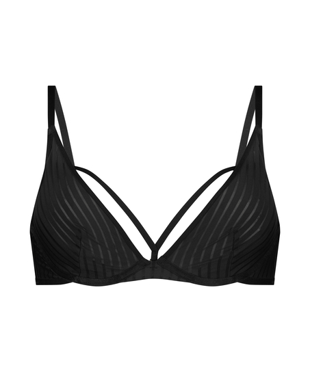 Soutien-gorge &agrave; armatures et &agrave; bonnets semi-rembourr&eacute;s Dana, Noir