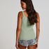 Pyjama short Jersey lace, Groen