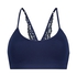 Naadloze bralette Rose, Blauw