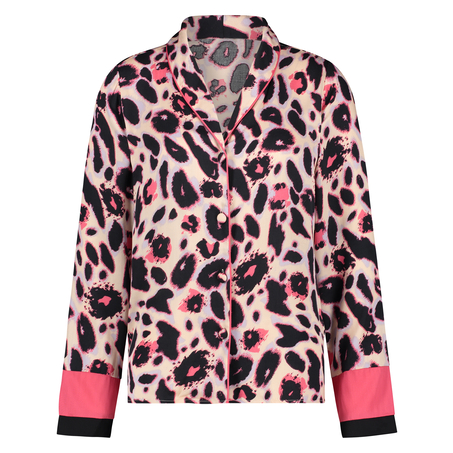 Veste de pyjama manches longues Duckie, Rose