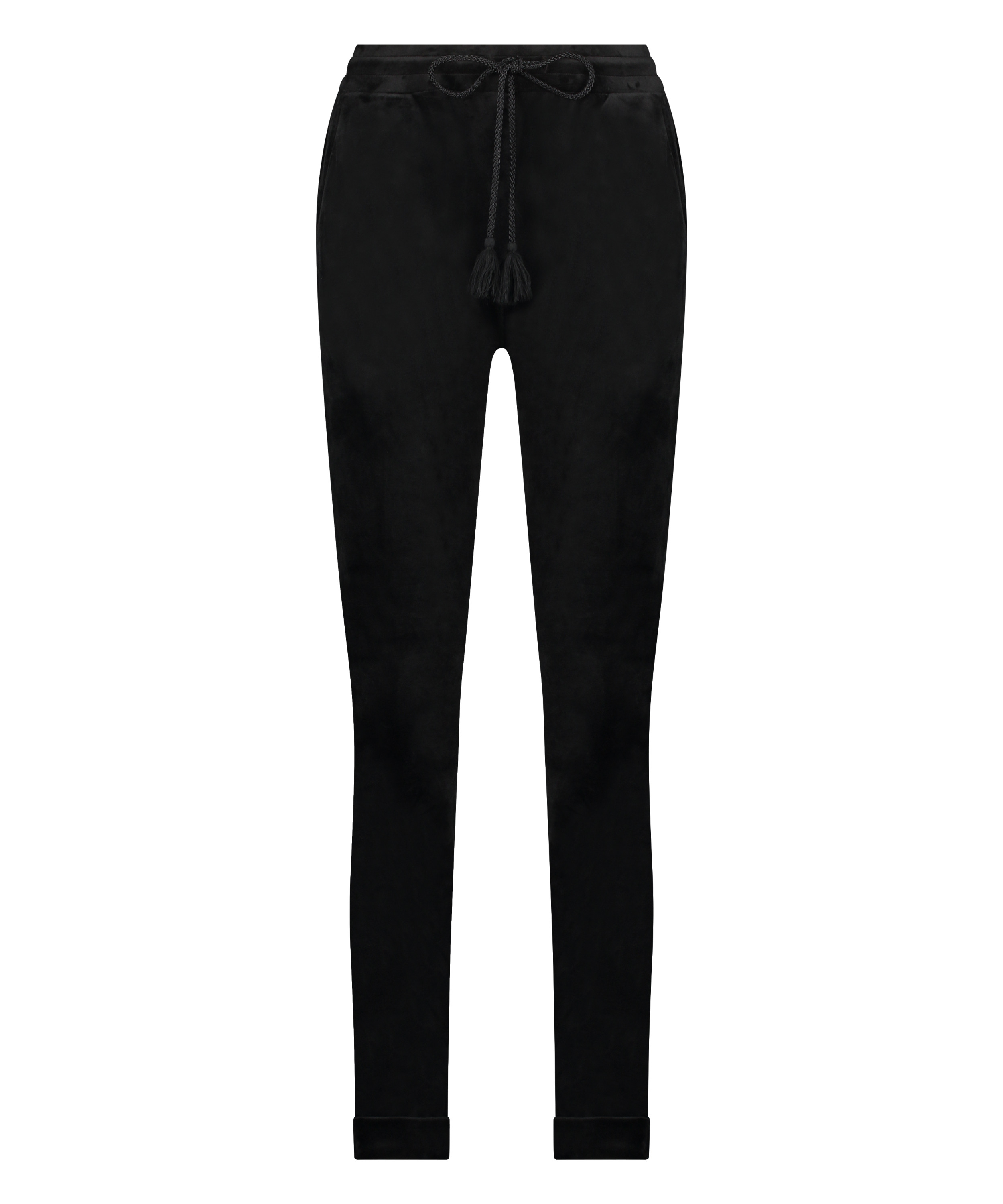 Pantalon de jogging Velours court, Noir, main