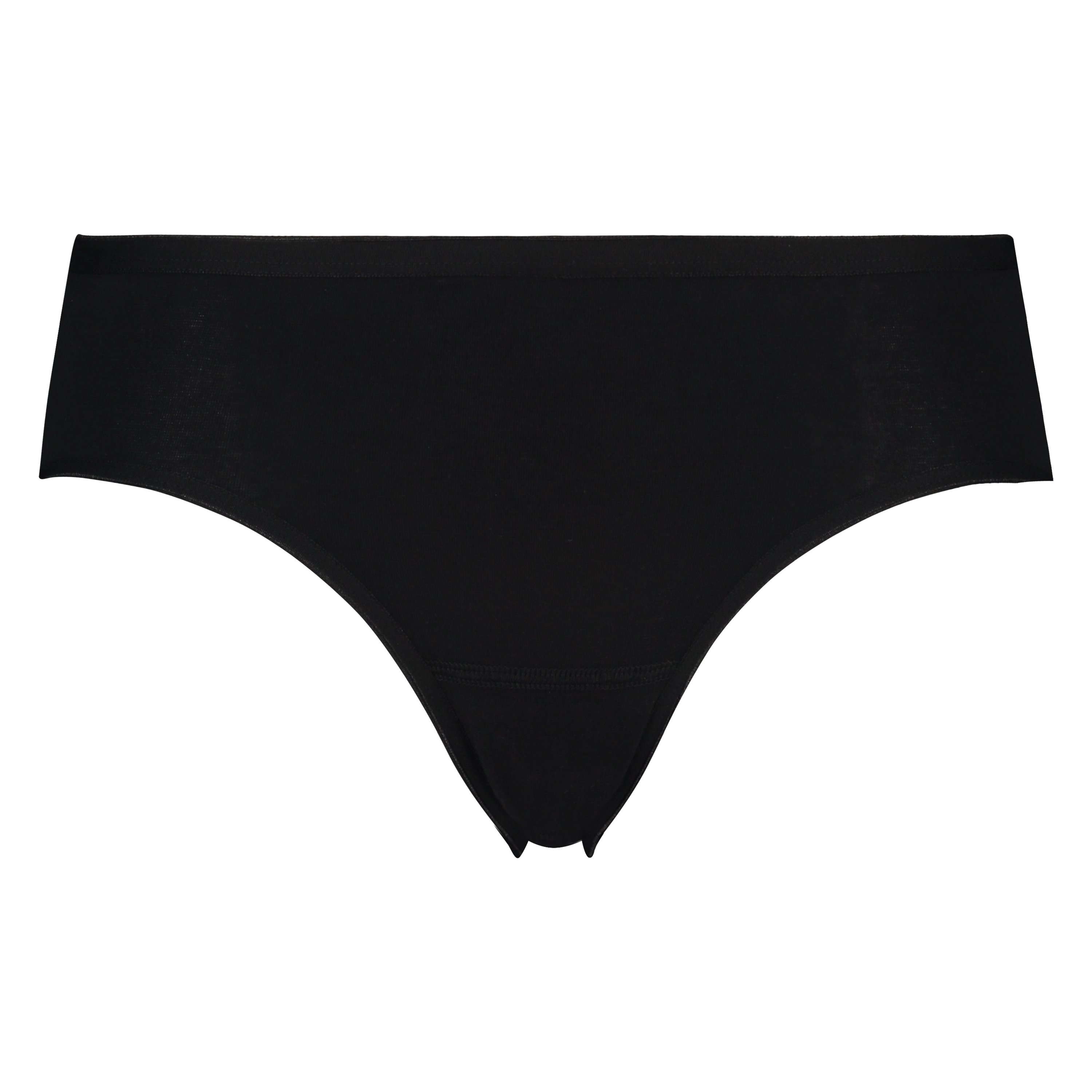 Super slip coton, Noir, main