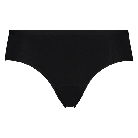 Super slip coton, Noir