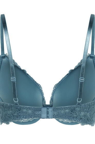 Hunkemöller Voorgevormde push-up beugel bh Marine Blauw, foto 2