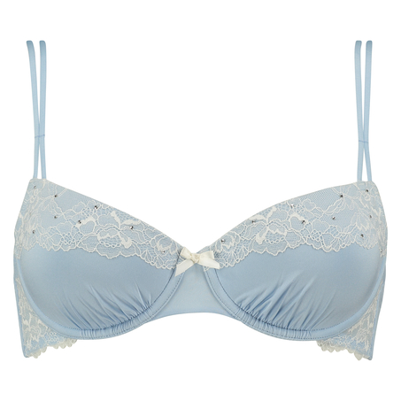 Soutien-gorge &agrave; armatures pr&eacute;form&eacute; Angie, Bleu