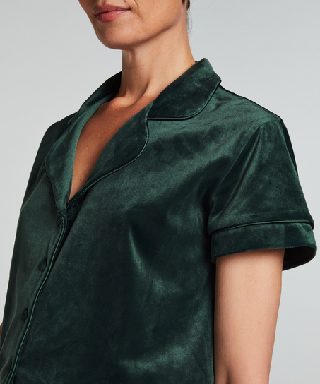 Veste en Velours, Vert