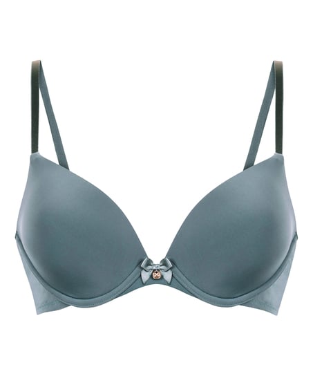 Soutien-gorge &agrave; armatures pr&eacute;form&eacute; Plunge, Bleu